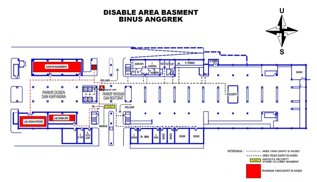 Disable Area basment